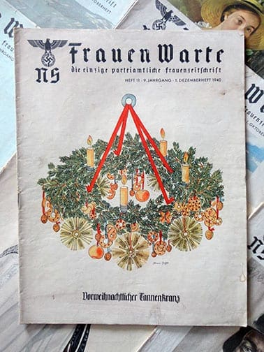 LOT OF 11 ISSUES OF THE RARE NS-FRAUENWARTE PERIODICAL