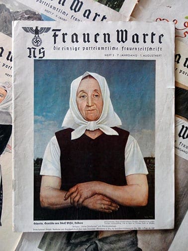 LOT OF 11 ISSUES OF THE RARE NS-FRAUENWARTE PERIODICAL