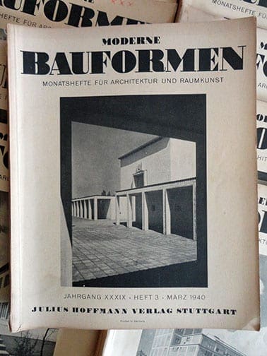 1940 HEAVILY ILLUSTRATED NAZI ARCHITECTURE MAGAZINES