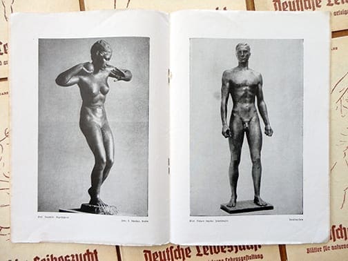 11 ORIGINAL ISSUES OF OFFICIAL THIRD REICH NUDE PERIODICAL