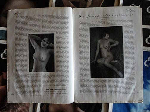 1928 NUDE PHOTO PERIODICALS