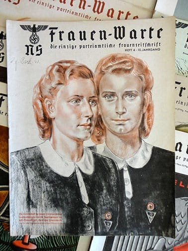 LOT OF 13 ISSUES OF THE RARE NS-FRAUENWARTE PERIODICAL