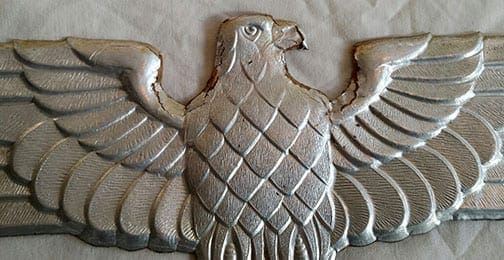 NAZI EAGLE WALL DECORATION WITH 16 INCHES WINGSPAN