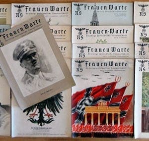LOT OF 17 ISSUES OF THE RARE NS-FRAUENWARTE PERIODICAL