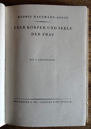 1927 PHOTO BOOK ON GYMNASTICS IN THE NUDE