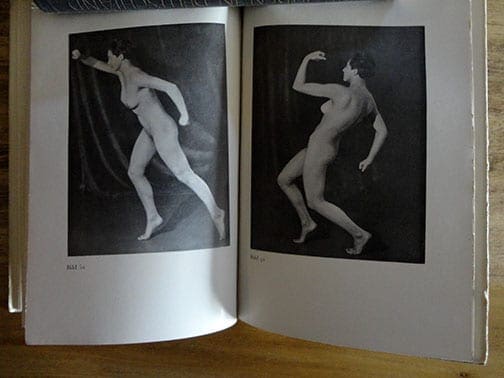 1927 PHOTO BOOK ON GYMNASTICS IN THE NUDE