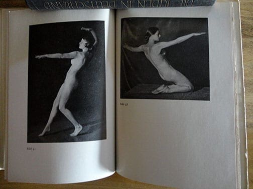 1927 PHOTO BOOK ON GYMNASTICS IN THE NUDE