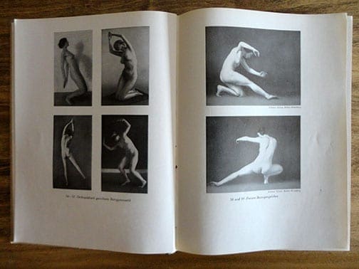 1927 PHOTO BOOK ON NUDITY, GYMNASTICS & DANCE