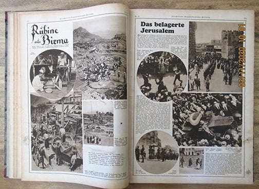 1930 BOUND REICHSBANNER NEWSPAPERS