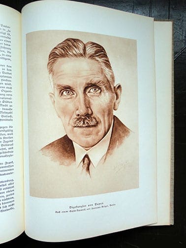 1933 BOOK ON IMPORTANT GERMANS WHO FOUGHT FOR THE REICH