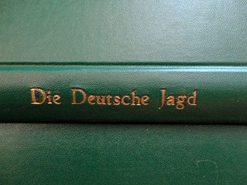 BOUND 1934-37 ISSUES OF THE OFFICIAL GERMAN HUNT PERIODICAL