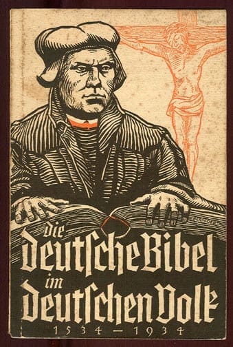 1934 PHOTO BOOK ON MARTIN LUTHER AND THE GERMAN BIBLE
