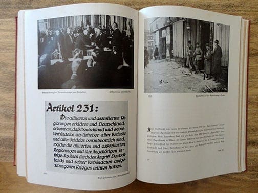 NSDAP PHOTO BOOK ON GERMAN(IC) HISTORY
