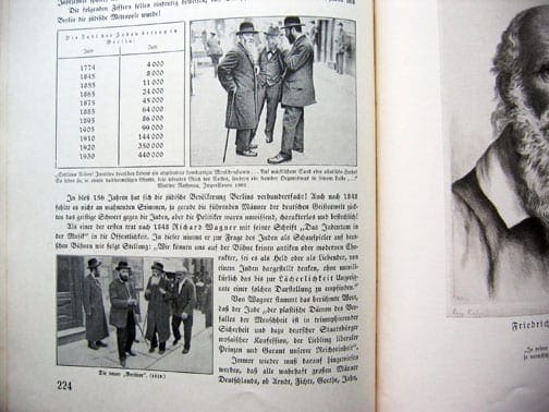 1935 ANTI-JEWISH NAZI PHOTO BOOK