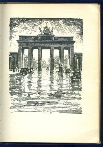1936 BOOK ON BERLIN WITH 80 FULL PAGE ILLUSTRATIONS