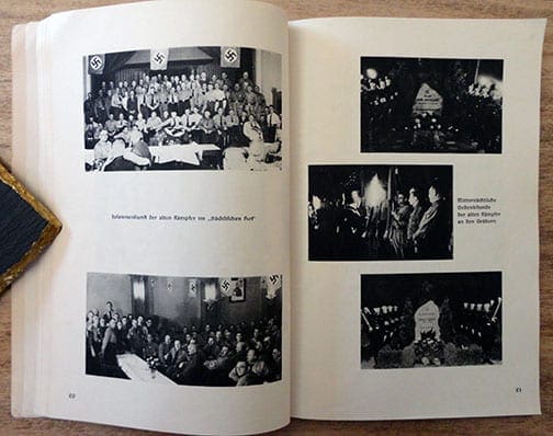 1936 NSDAP MARCHING IN LOWER SAXONIA PHOTO BOOK