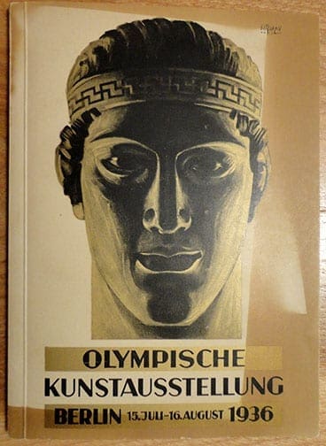 1936 ILLUSTRATED OLYMPIC ART EXHIBITION BERLIN GUIDE