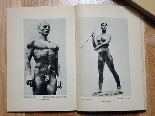 1936 ILLUSTRATED OLYMPIC ART EXHIBITION BERLIN GUIDE