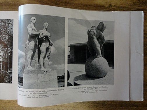1936 OLYMPIC GAMES COMPLEX IN BERLIN PHOTO BOOK