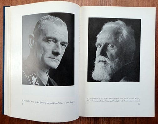 1943 PHOTO BOOK ON THE BEAUTY OF THE NORDIC RACE
