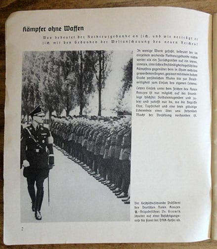 ORIGINAL 1937 PHOTO BOOK ON THE WORK OF THE RED CROSS IN THE THIRD REICH