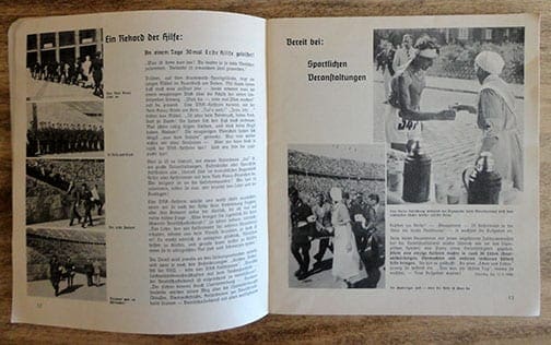 ORIGINAL 1937 PHOTO BOOK ON THE WORK OF THE RED CROSS IN THE THIRD REICH