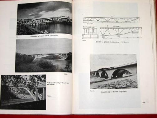 1938 NAZI PHOTO BOOK ON REICHSAUTOBAHN BRIDGES