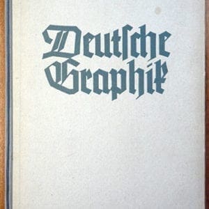 THIRD REICH BOOK WITH GERMAN GRAPHIC ARTS