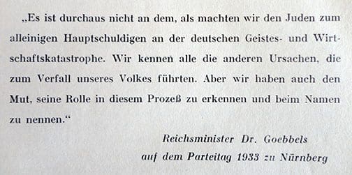 1938 NAZI YEARBOOK ON JEWS IN GERMANY