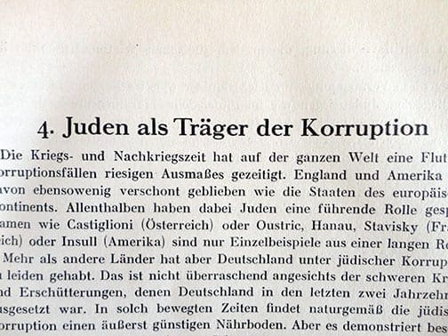 1938 NAZI YEARBOOK ON JEWS IN GERMANY