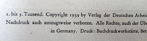 1939 D.A.F. GUIDE FOR THE GERMAN INVENTOR