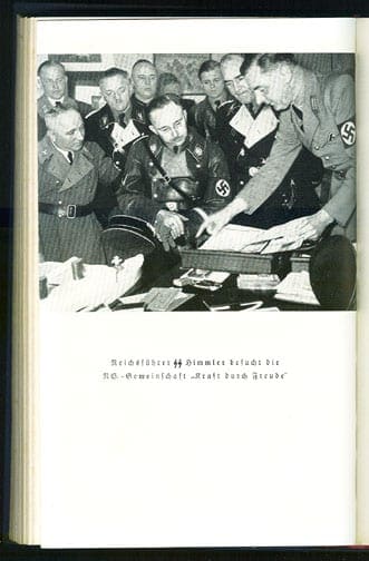 1939 PHOTO BOOK ON THE D.A.F. LEADER DR. ROBERT LEY