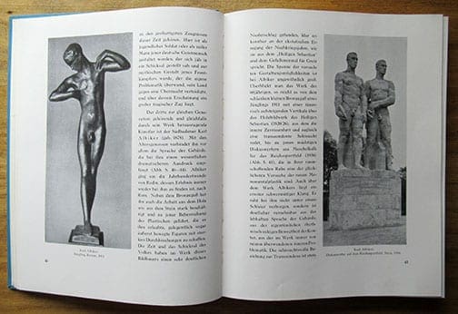1940 NAZI SCULPTURES PHOTO BOOK