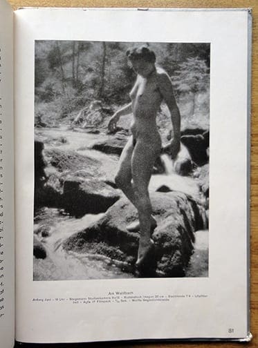 Sexy Nude Women Nazi Germany - SELDOM SEEN ORIGINAL 1940 NAZI NUDE PHOTO BOOK | OD43