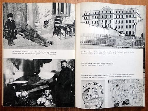 1941 ANTI-SEMITIC PHOTO BOOK ON THE GENERALGOUVERNEMENT!
