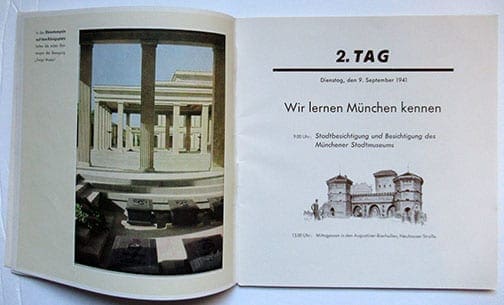 1941 MUNICH PHOTO GUIDE FOR WEHRMACHT SOLDIERS ON LEAVE