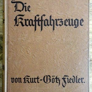 BIG ORIGINAL 1942 THIRD REICH MOTOR VEHICLES 'BIBLE' INCL. THE KdF CAR