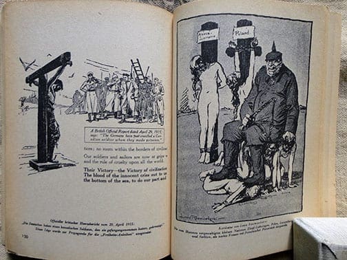 1942 ANTI-AMERICAN NAZI PROPAGANDA BOOK
