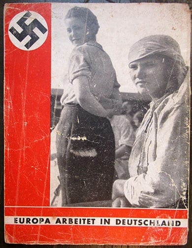 1943 PHOTO BOOK ON FOREIGN LABORERS IN NAZI GERMANY