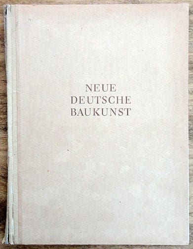 1943 NAZI ARCHITECTURE PHOTO BOOK BY ALBERT SPEER