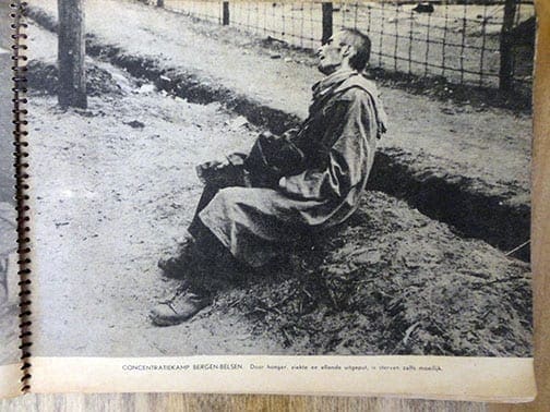1945 PHOTO DOCUMENTATION OF BERGEN-BELSEN CONCENTRATION CAMP