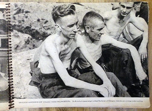1945 PHOTO DOCUMENTATION OF BERGEN-BELSEN CONCENTRATION CAMP