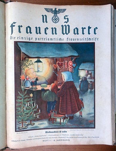 BOUND 1937/1938 SET OF THE NS-FRAUENWARTE PERIODICAL