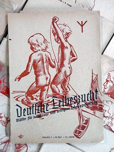BIG COLLECTION OF 28(!) ORIGINAL ISSUES OF OFFICIAL THIRD REICH NUDE PERIODICAL