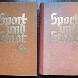 1934 PHOTO BOOK SET ON ORGANIZED SPORT IN NAZI GERMANY! RARE