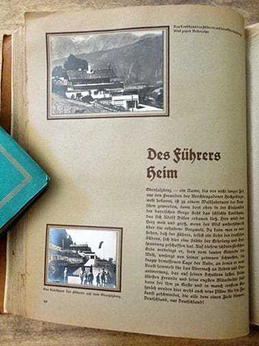 1933 TWO VOLUME NAZI PROPAGANDA CIGARETTE ALBUM SET