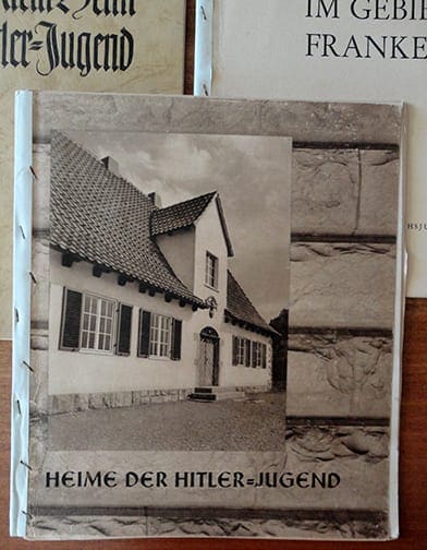 LOT OF THREE (3) ORIGINAL THIRD REICH HITLER YOUTH ARCHITECTURE PHOTO BOOKS