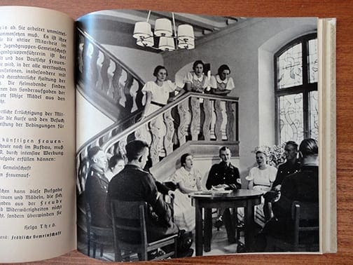LOT OF THREE ORIGINAL OFFICIAL NS-FRAUENSCHAFT PHOTO YEARBOOKS: 1937, 1939 + 1940