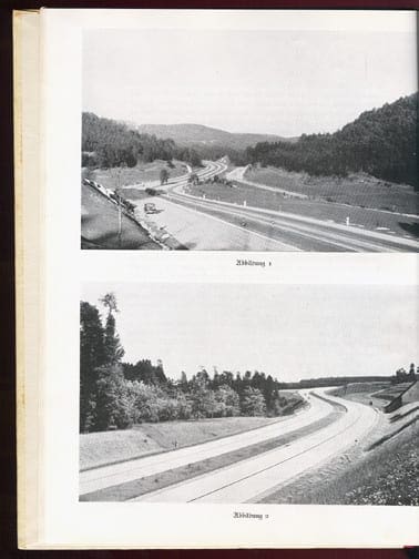 1938 BOOK ON FIVE YEARS OF AUTOBAHN CONSTRUCTION