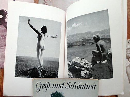 LOT OF FIVE ORIGINAL NUDE PHOTO BOOKS Geist und Schönheit
